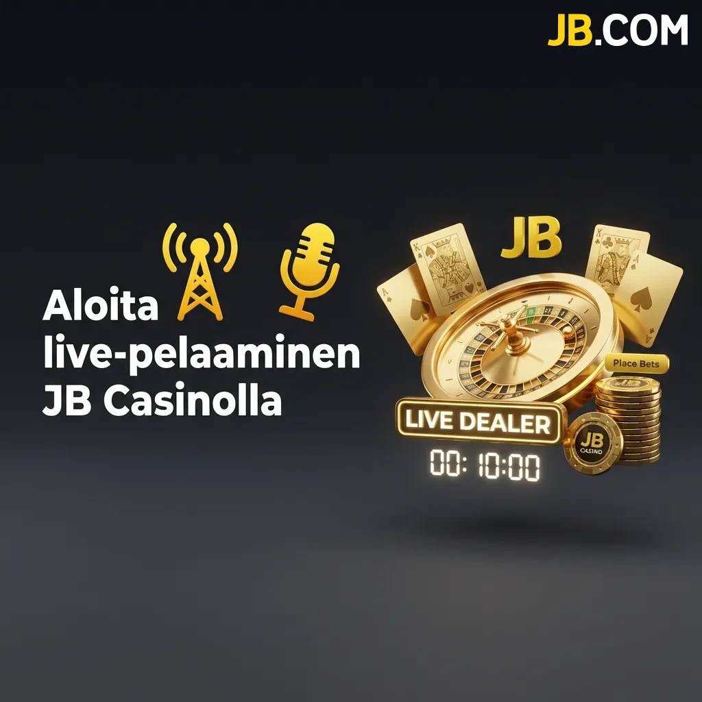 Hyppää suoraan toiminnan keskipisteeseen ja aloita live-pelaaminen JB Casinolla nauttien huippulaadukkaasta videostriimistä ja ammattitaitoisista jakajista reaaliajassa.