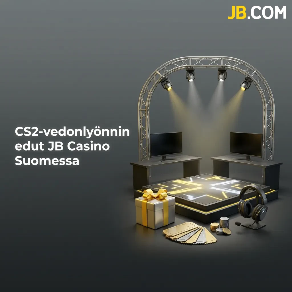 Hyödynnä ainutlaatuiset CS2-vedonlyönnin edut JB Casino Suomessa ja nauti nopeista kotiutuksista, kilpailukykyisistä kertoimista sekä laajasta kohdevalikoimasta.