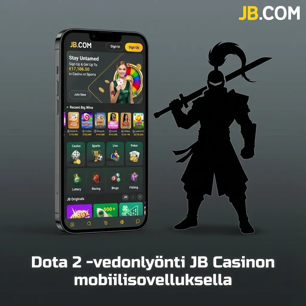 JB Casino mobile app guide for Dota 2 betting with step-by-step download and betting instructions