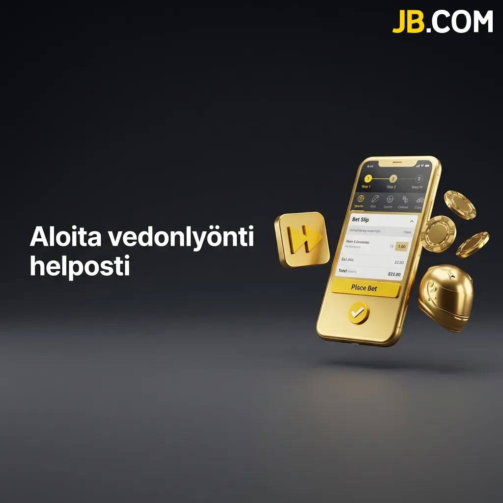 Seuraa pikaopastamme ja aloita vedonlyönti helposti suosikkilajeistasi heti ensimmäisen talletuksen jälkeen JBCasino -sovelluksessa.