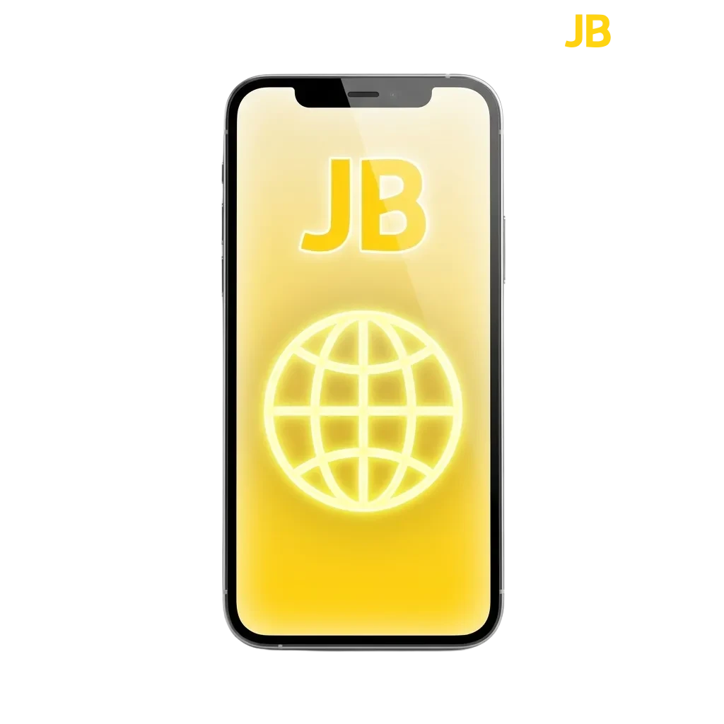 JB Casino mobile app interface showing games and EUR 17,160 welcome bonus for Finland players