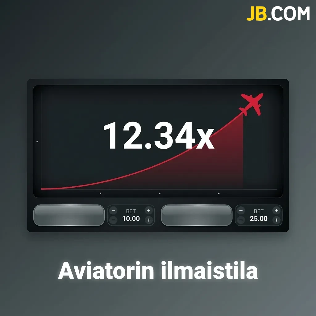Aviator demo mode interface showing virtual currency gameplay with betting controls and multiplier chart