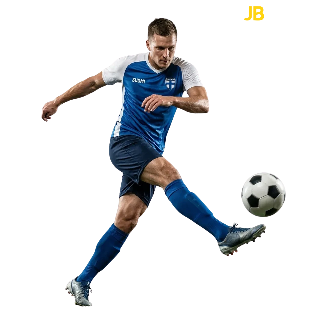 JB Casino jalkapallovedonlyönti Suomessa - kattava valikoima otteluita ja vetotyyppejä kotimaisista sarjoista turnauksiin