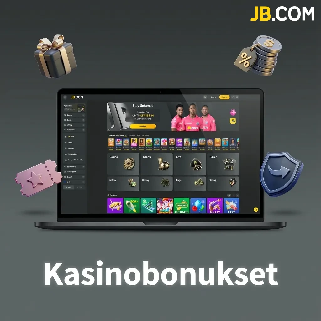 Casino bonus promotions including weekly reload bonus, free spins, cashback offer, and VIP exclusive bonuses