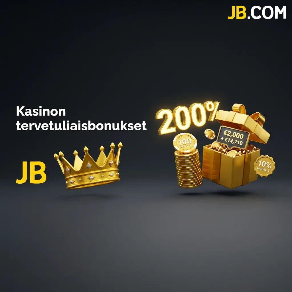 Kasinon tervetuliaisbonukset tuovat lisätehoa kolikkopeleihin ja live-kasinolle tarjoamalla uusille pelaajille bonusrahaa ja ilmaiskierroksia JBCasino-valikoimaan.