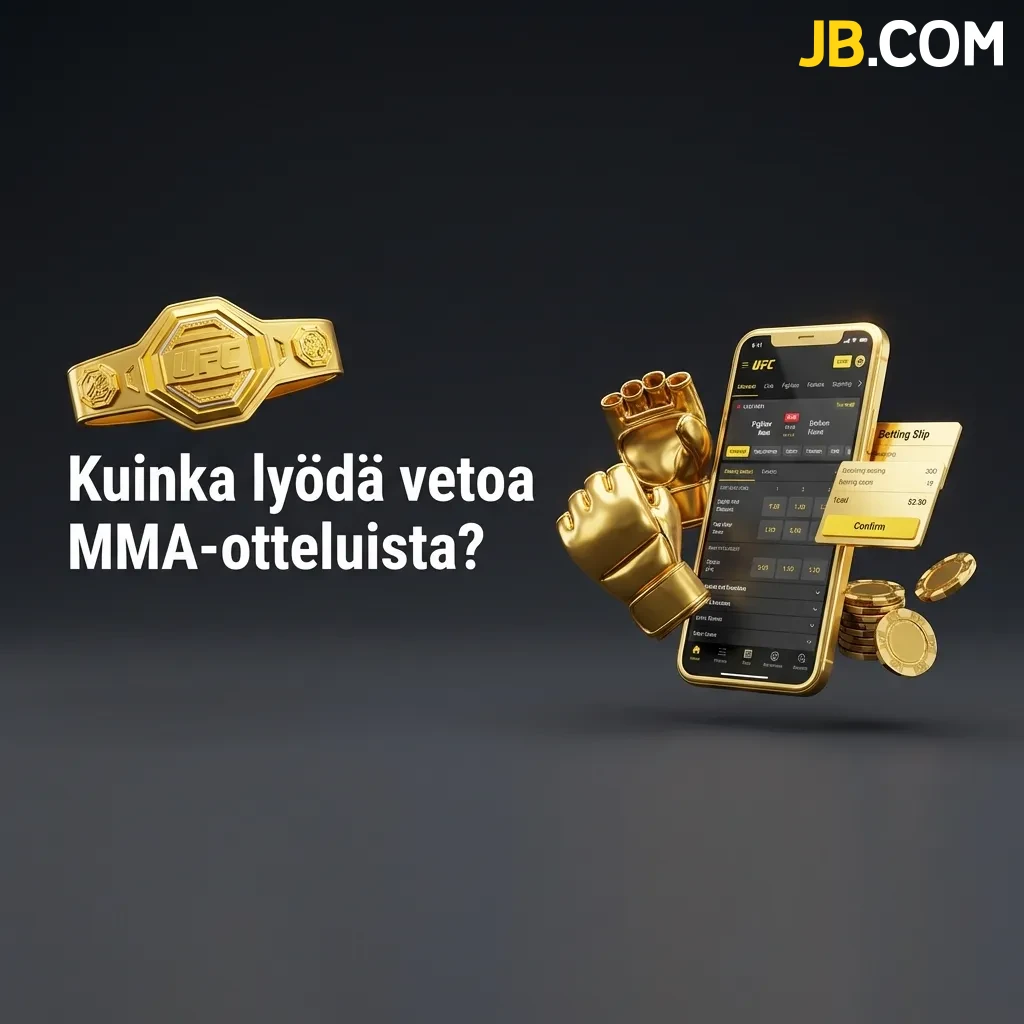 Opi voittavat strategiat ja katso opas siihen, kuinka lyödä vetoa MMA-otteluista hyödyntäen UFC:n ja muiden huippuorganisaatioiden parhaat kertoimet JBCasino-sivustolla.