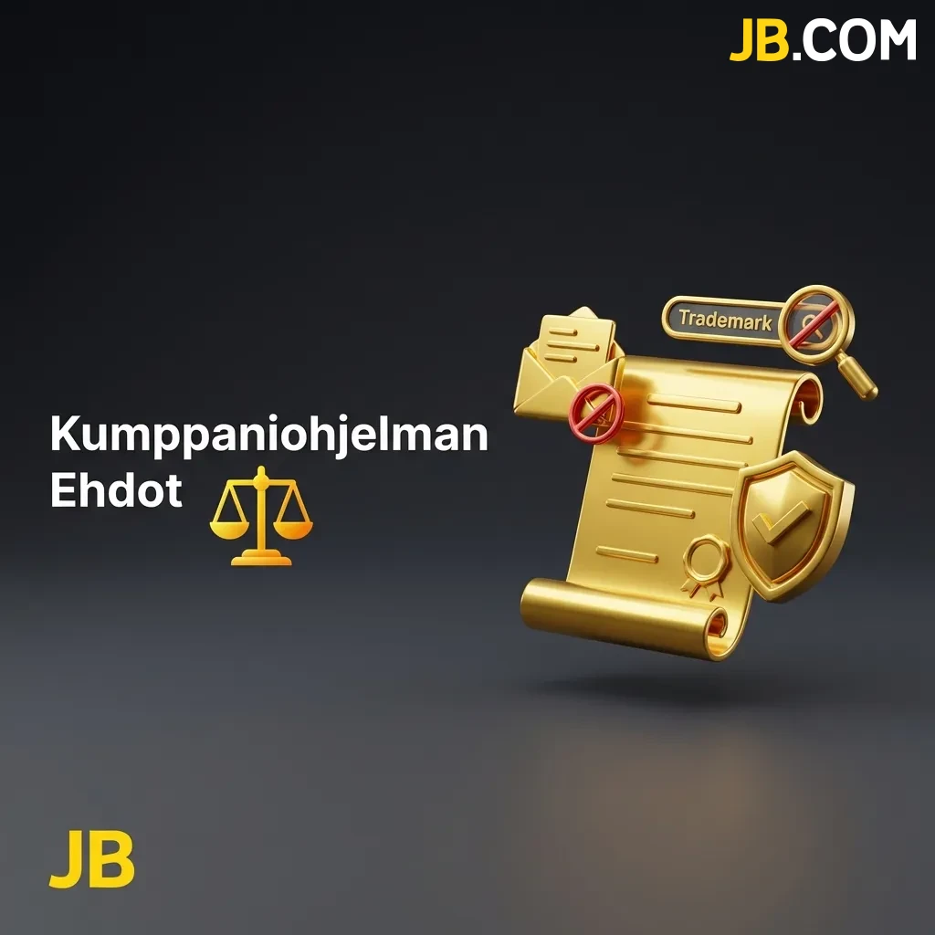 Lue huolellisesti kumppaniohjelman ehdot ja säännöt varmistaaksesi reilun ja läpinäkyvän yhteistyön JBCasino-affiliaattina.