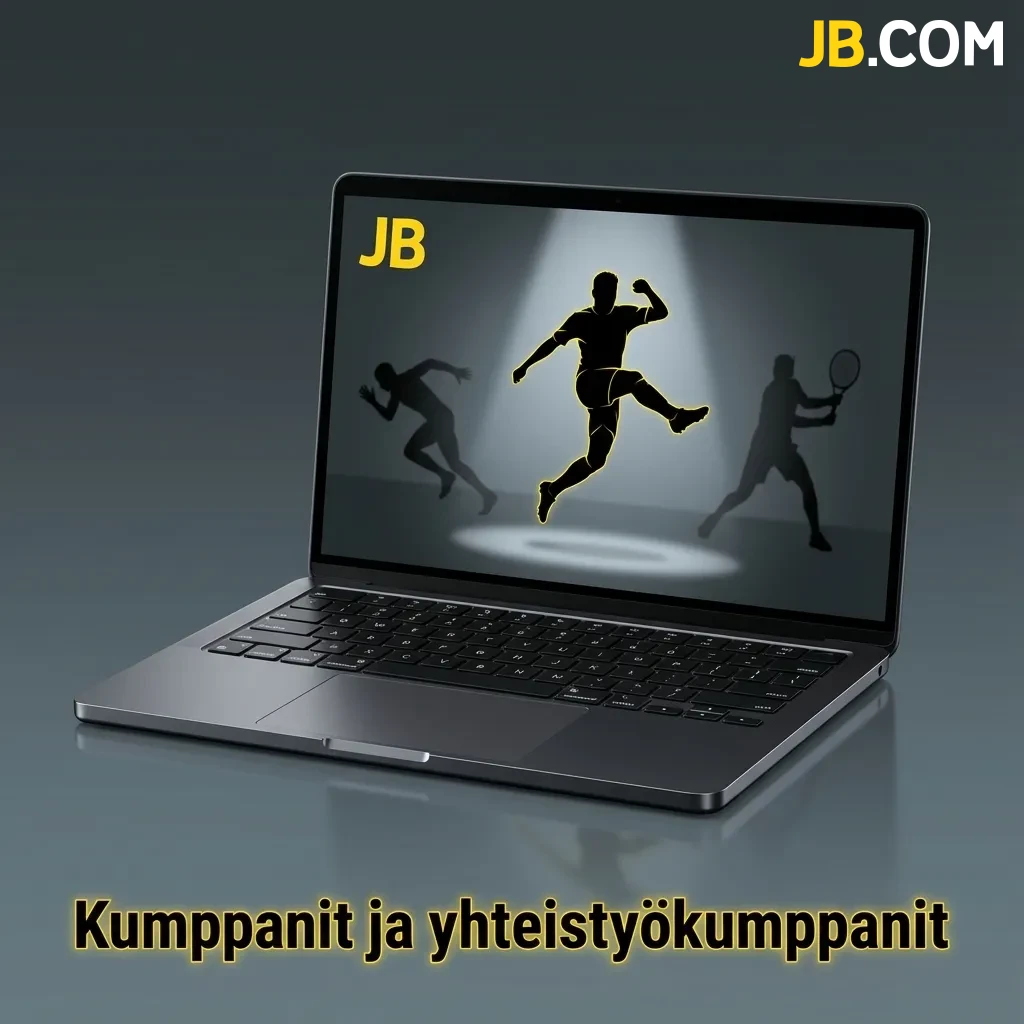 JB Casino partners page showing logos of gaming providers like Pragmatic Play, Evolution Gaming, NetEnt, and Betsoft