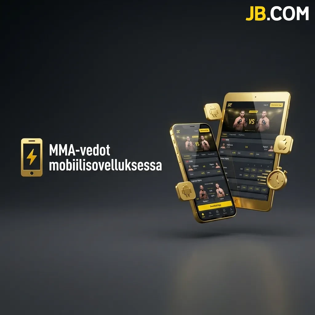 Aseta jännittävät MMA-vedot mobiilisovelluksessa ja seuraa otteluiden kulua sekä tyrmäyksiä reaaliajassa missä tahansa oletkin JBCasino-sovelluksella.