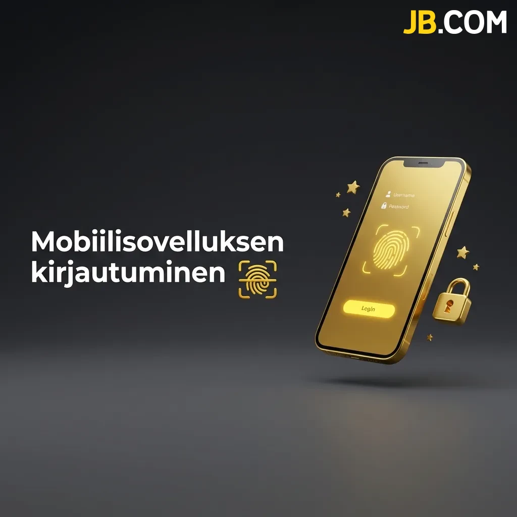 Käytä vaivatonta ja nopeaa mobiilisovelluksen kirjautumista, joka tukee usein myös biometrisiä tunnistautumistapoja JBCasino-sovelluksessa.