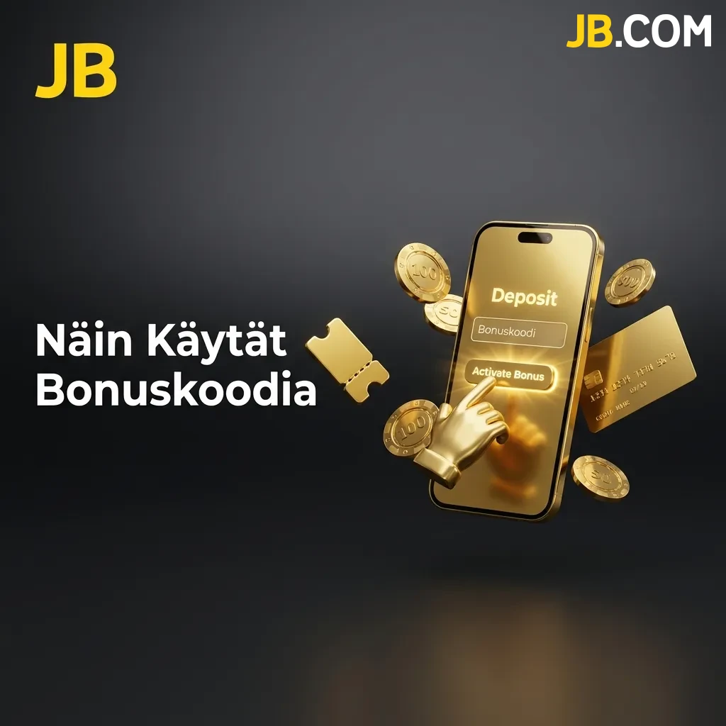 Katso selkeät vaiheet ja lue, näin käytät bonuskoodia lunastaaksesi parhaat edut ja ylimääräistä pelirahaa JBCasino-tilillesi.