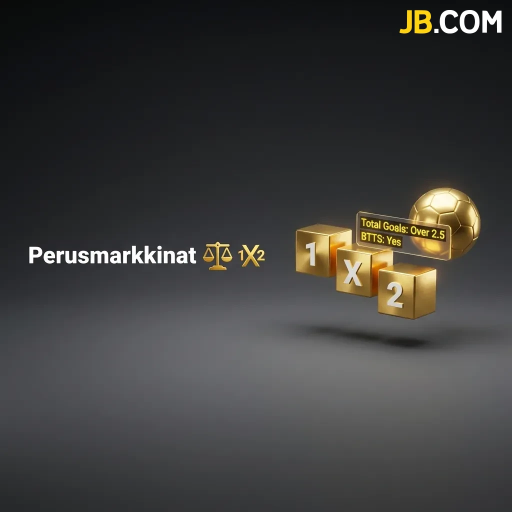 Tutustu suosituimpiin kohteisiin, kuten 1X2 ja yli/alle-maalit, jotka muodostavat jalkapallon perusmarkkinat JBCasino -sivustolla.