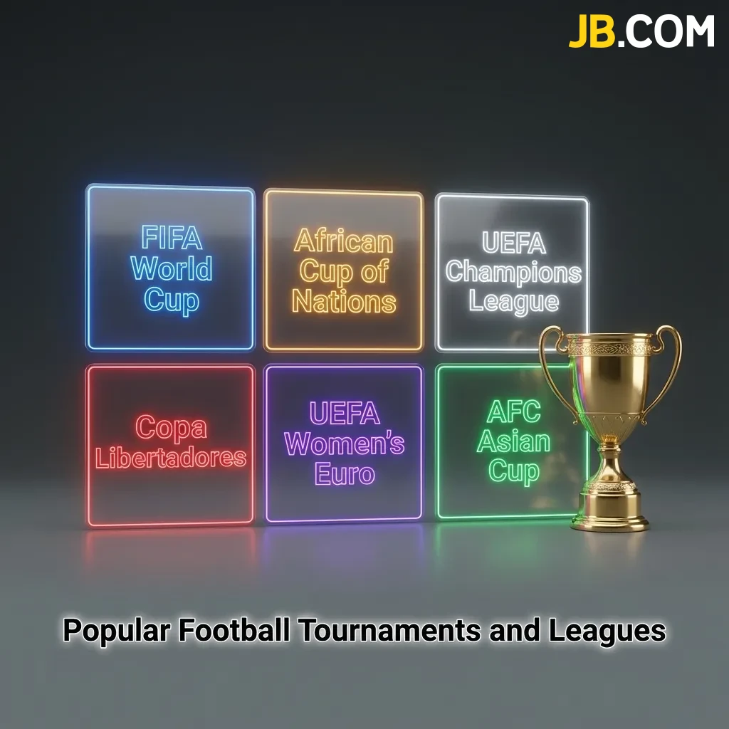 Football tournaments including FIFA World Cup, UEFA Champions League, and domestic leagues from Europe and Finland