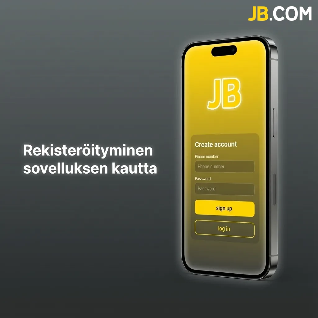 Mobile app registration screen showing green sign-up button and form fields for email, password, and user details