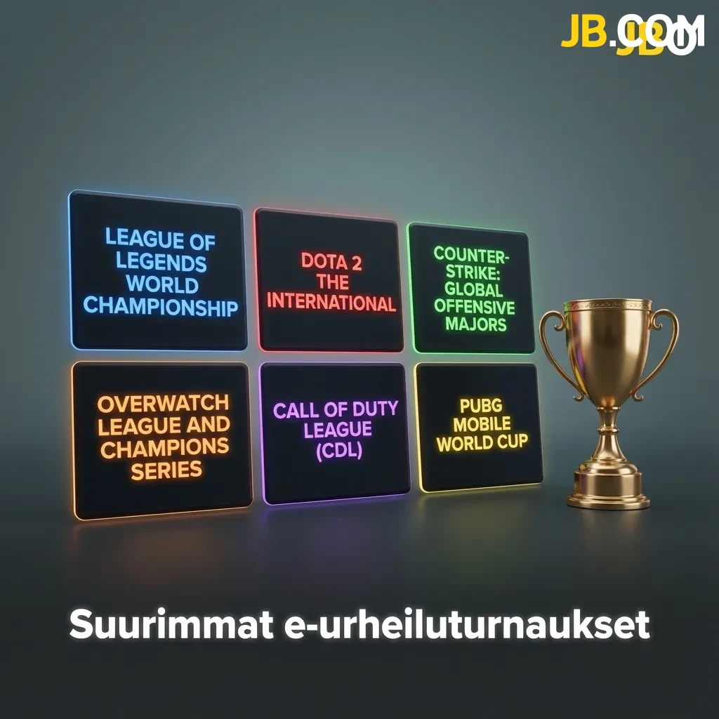 Table showing major esports tournaments for Dota 2, CS2, League of Legends, Valorant, and other popular competitive games