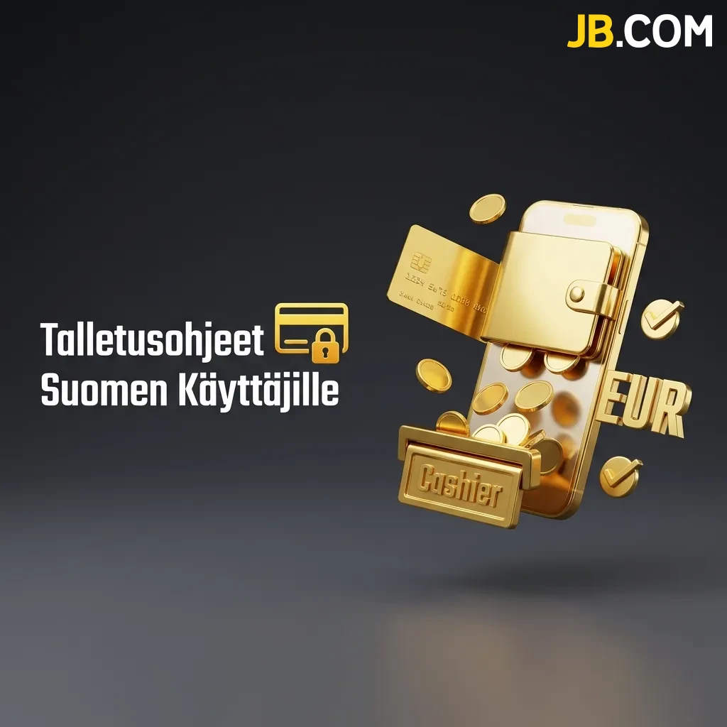 Katso yksityiskohtaiset talletusohjeet Suomen käyttäjille ja opi hyödyntämään suomalaisia verkkopankkimaksuja turvallisesti JBCasino-sivustolla.