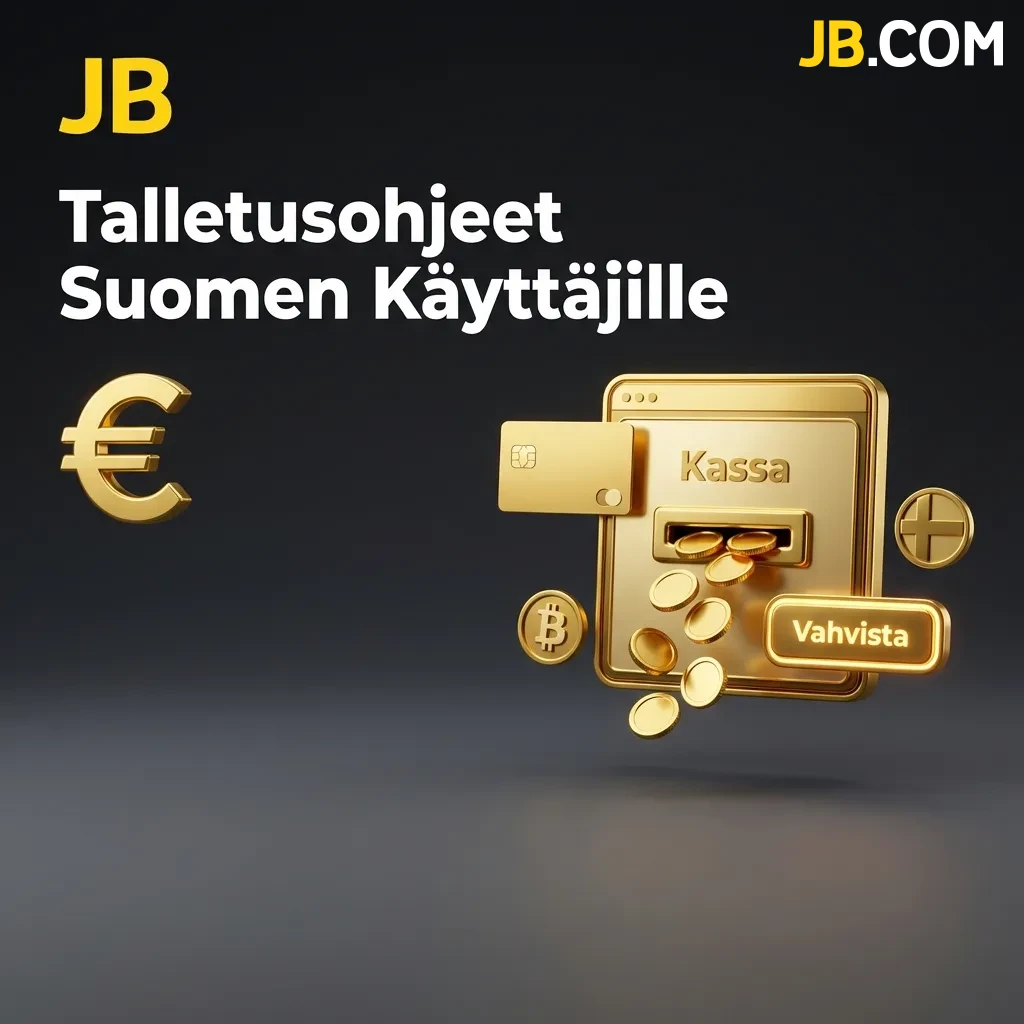 Katso selkeät ja vaiheittaiset talletusohjeet Suomen käyttäjille, joiden avulla siirrät varoja pelitilillesi turvallisesti ja viiveettömästi JBCasino-alustalla.