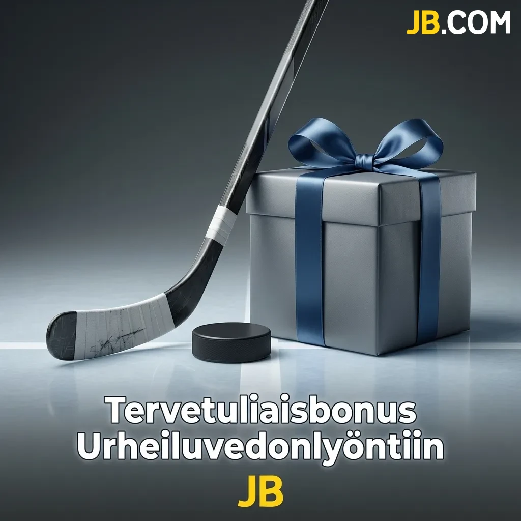 Urheiluvedonlyönti tervetuliaisbonus jääkiekkovetoihin uusille käyttäjille ensitalletuksella