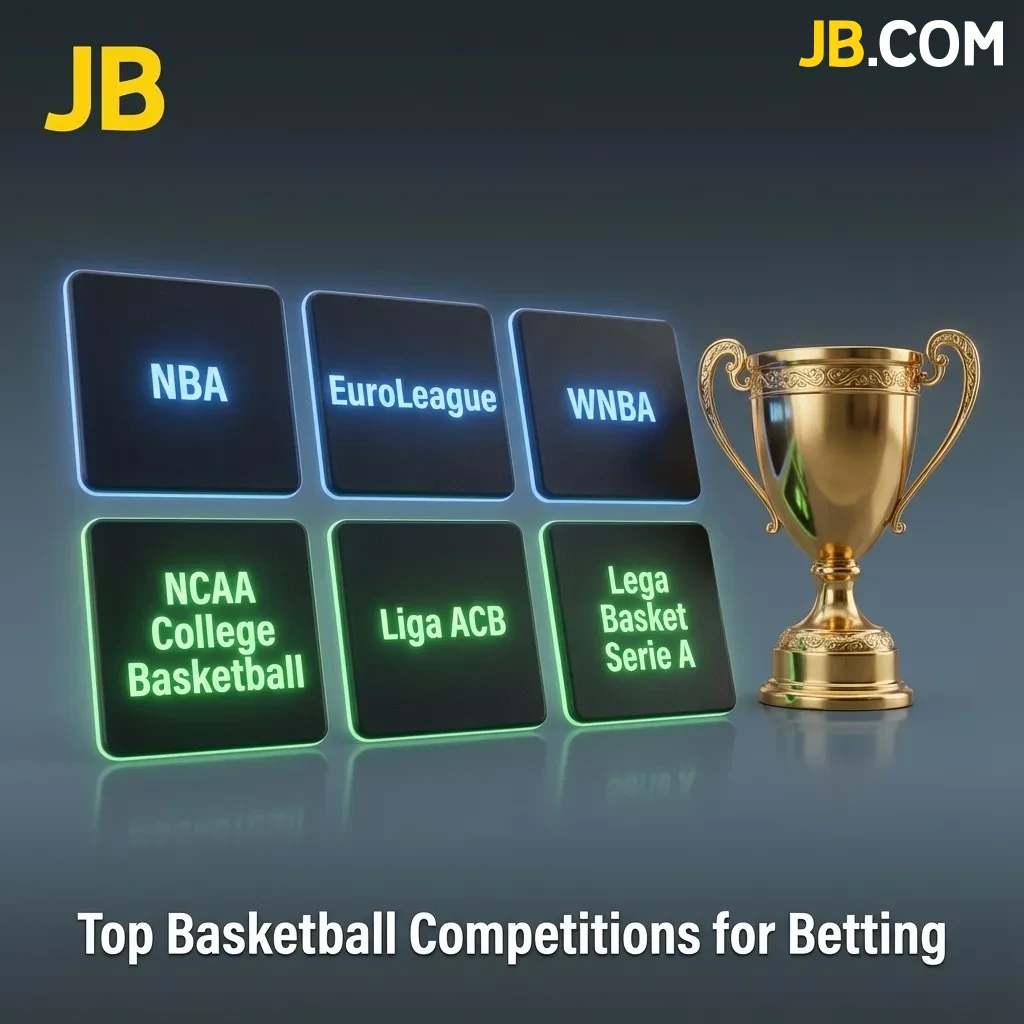 Basketball betting options including NBA, EuroLeague, NCAA March Madness, and international FIBA tournaments displayed