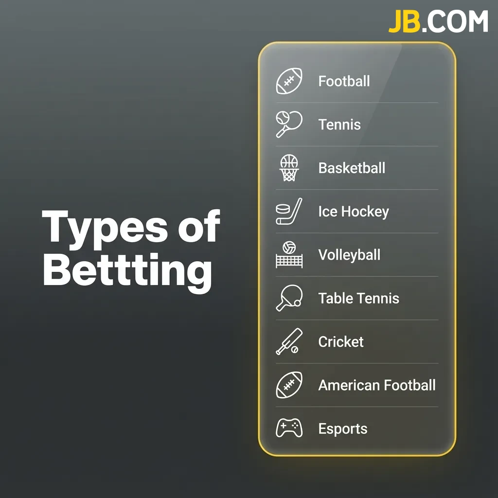 Sports betting interface showing ice hockey, football, basketball, and tennis wagering options with live and pre-match markets