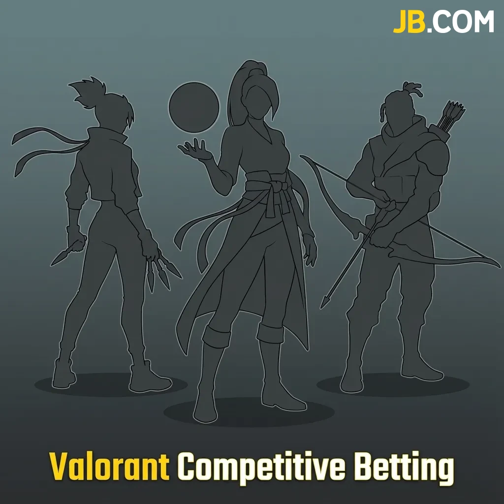 Valorant esports betting interface showing tournament matches and wagering options for competitive gameplay