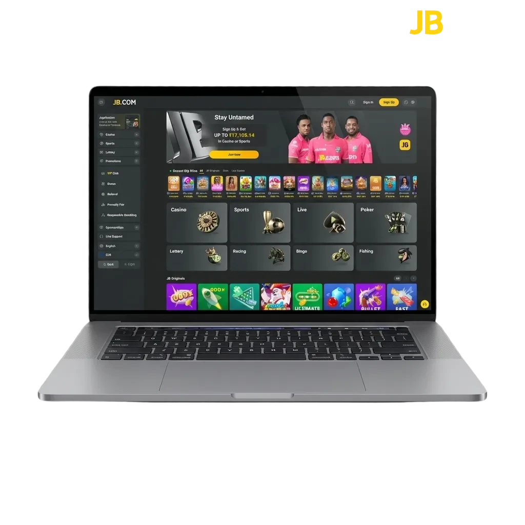 JB Casino työpöytäsovellus Windows ja Mac tietokoneille - live-kasino, ruletti ja kolikkopelit