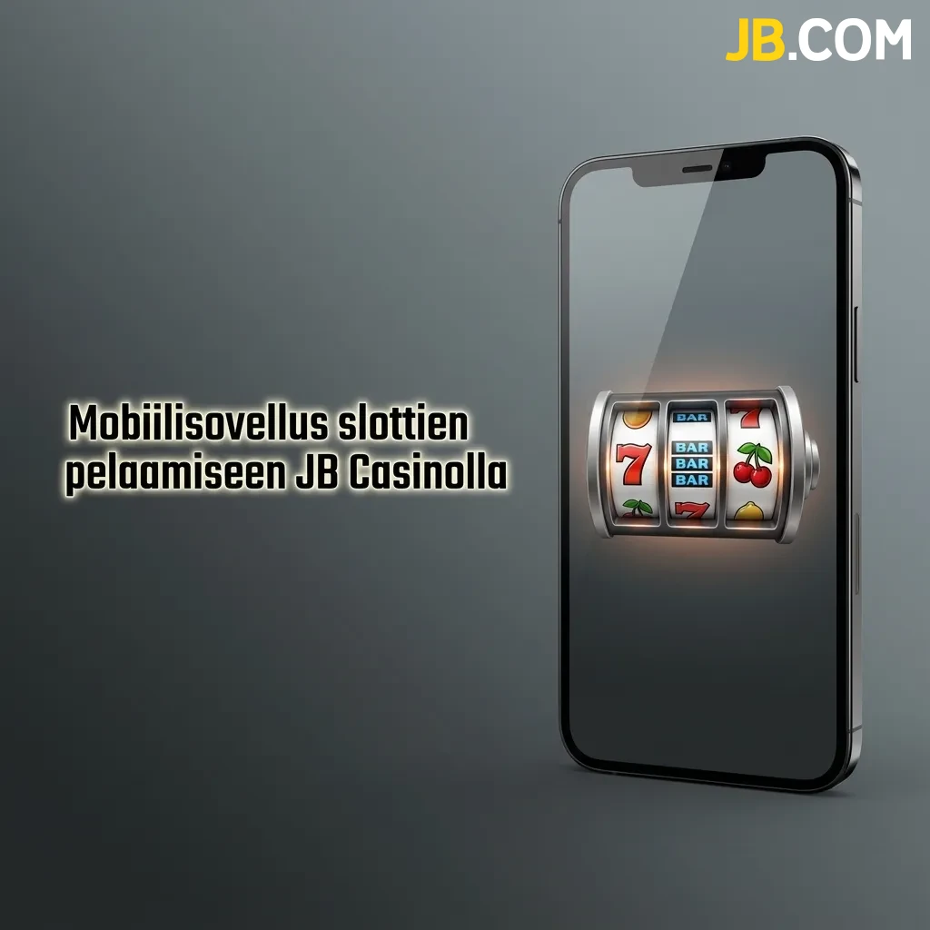 JB Casino mobile app interface showing slot games on smartphone with clear navigation and touch-optimized controls