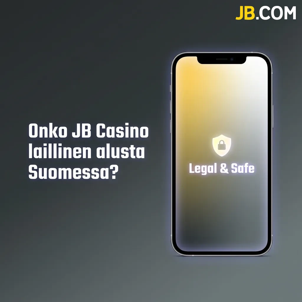 JB Casino toimii Curacaon lisenssillä, tarjoten turvallisia pelipalveluita suomalaisille pelaajille vastuullisesti.