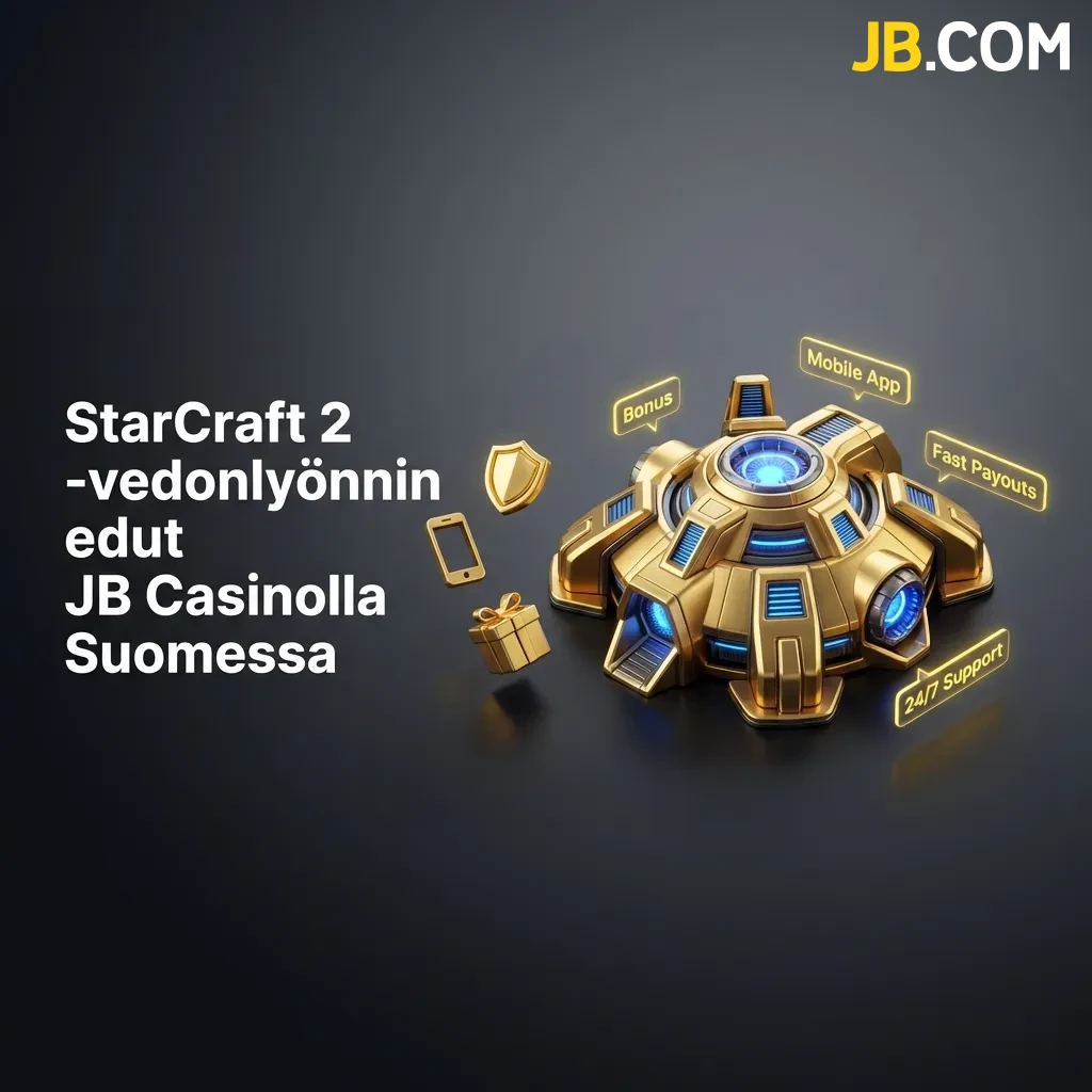 Hyödynnä parhaat StarCraft 2 -vedonlyönnin edut JB Casinolla Suomessa ja nauti nopeista päivityksistä, live-kertoimista sekä luotettavista kotiutuksista.