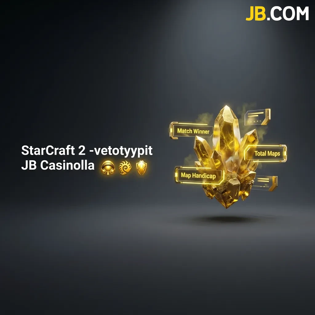 Tutustu erilaisiin StarCraft 2 -vetotyypit JB Casinolla ja lyö vetoa otteluvoittajista, karttakohtaisista tuloksista tai turnauksen voittajista.