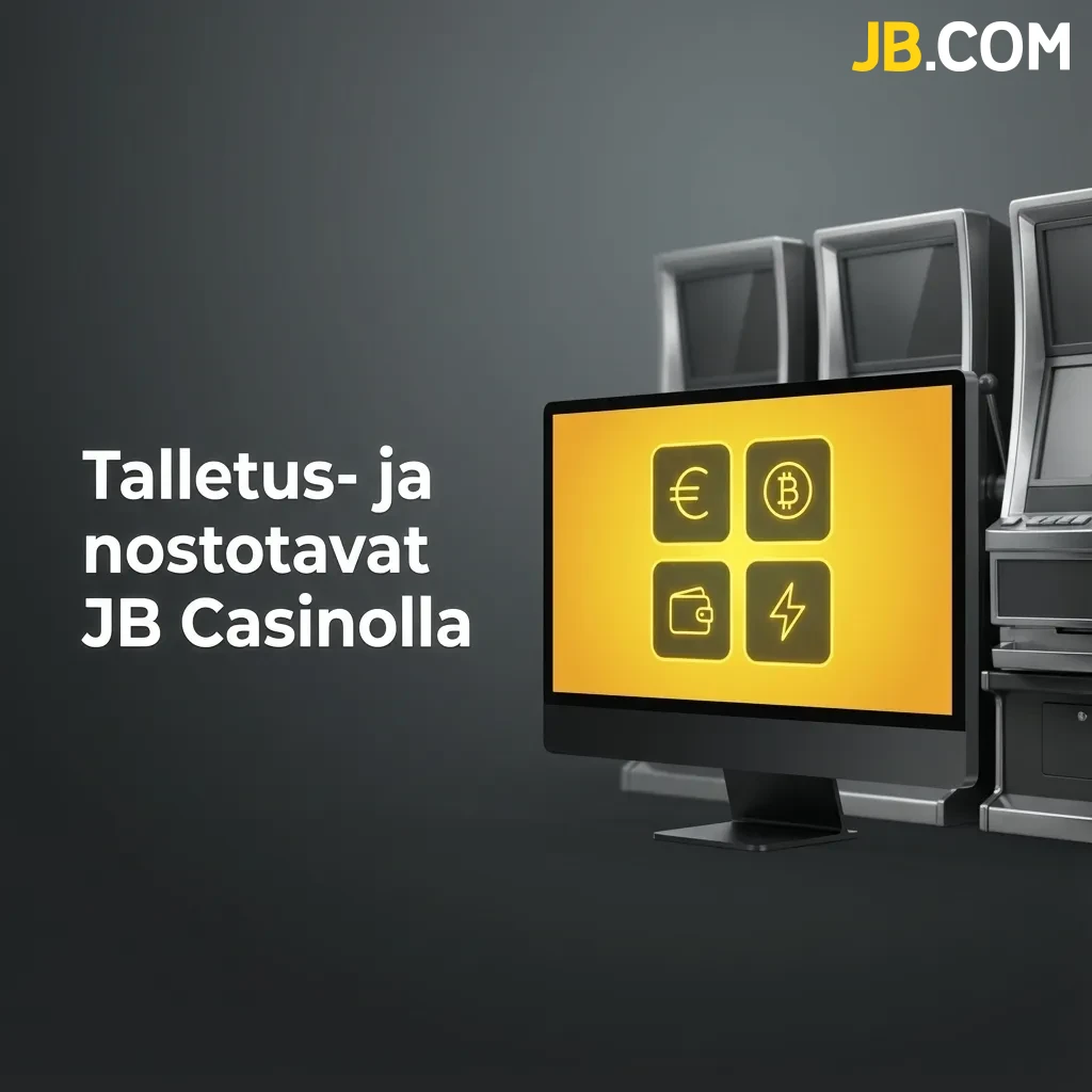 JB Casino maksutavat: Visa, Mastercard, Trustly, Skrill, Neteller, kryptovaluutat ja muut suositut vaihtoehdot