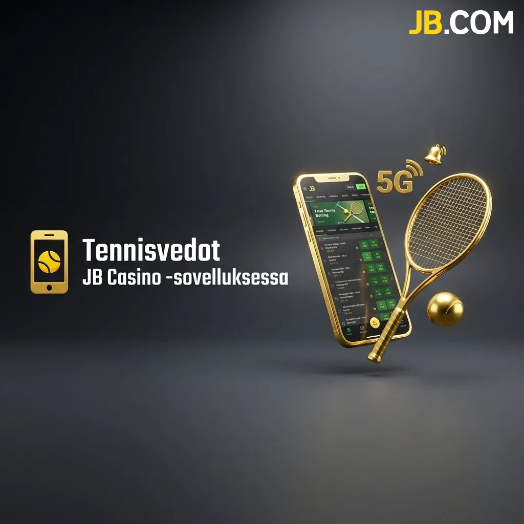 Aseta nopeat tennisvedot JB Casino -sovelluksessa ja seuraa otteluiden tilanteita sekä syötönmurtaja livenä suoraan puhelimestasi.