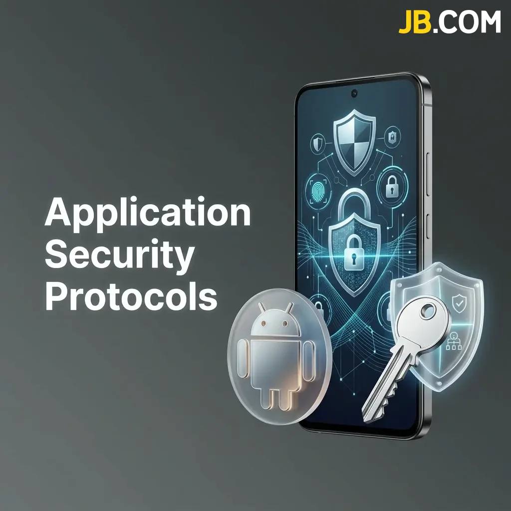 Mobile app security layers protecting financial data with encryption, 2FA, and auto-logout for account safety