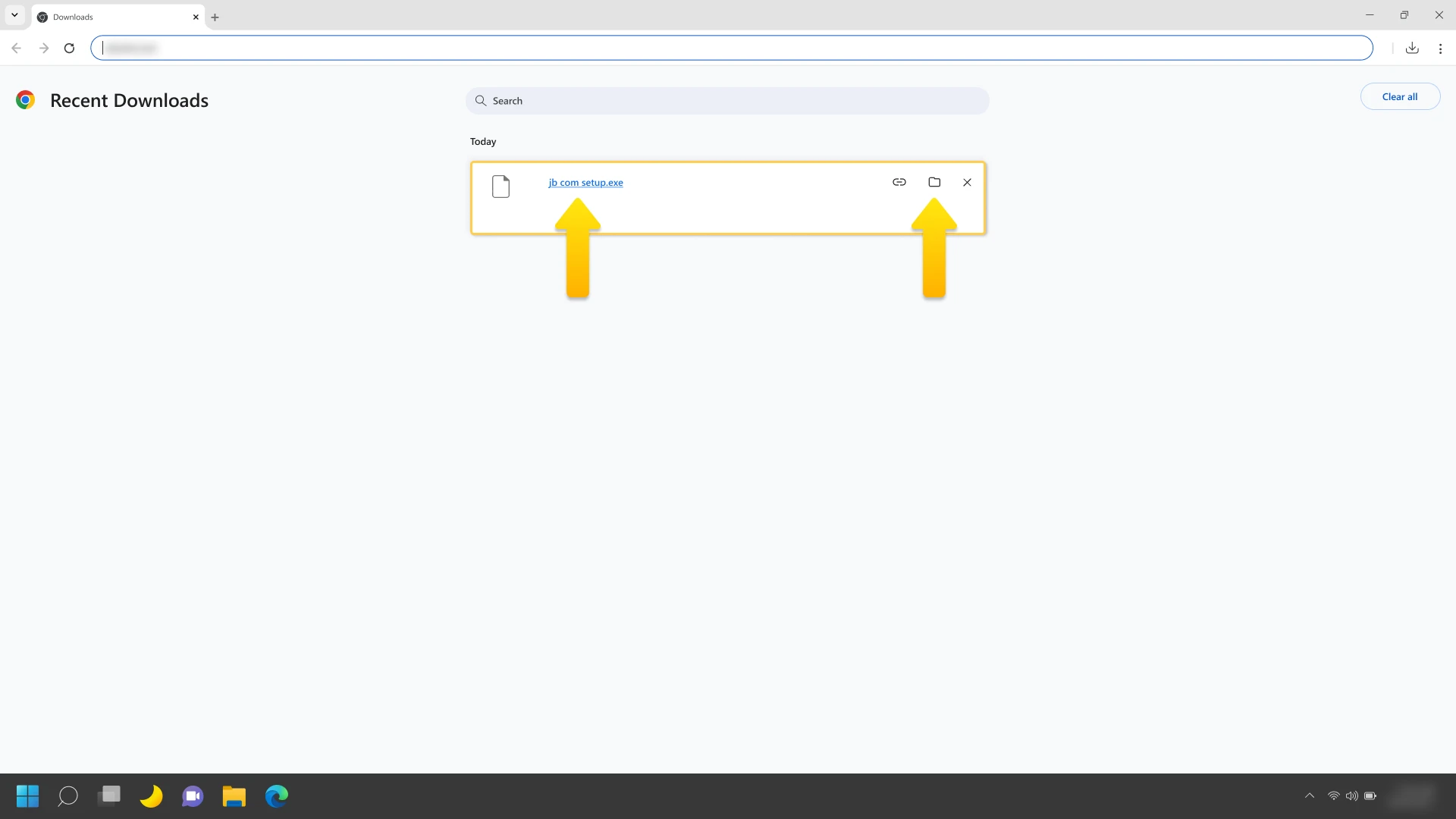 Launch the JB Casino installation file from your local downloads folder.