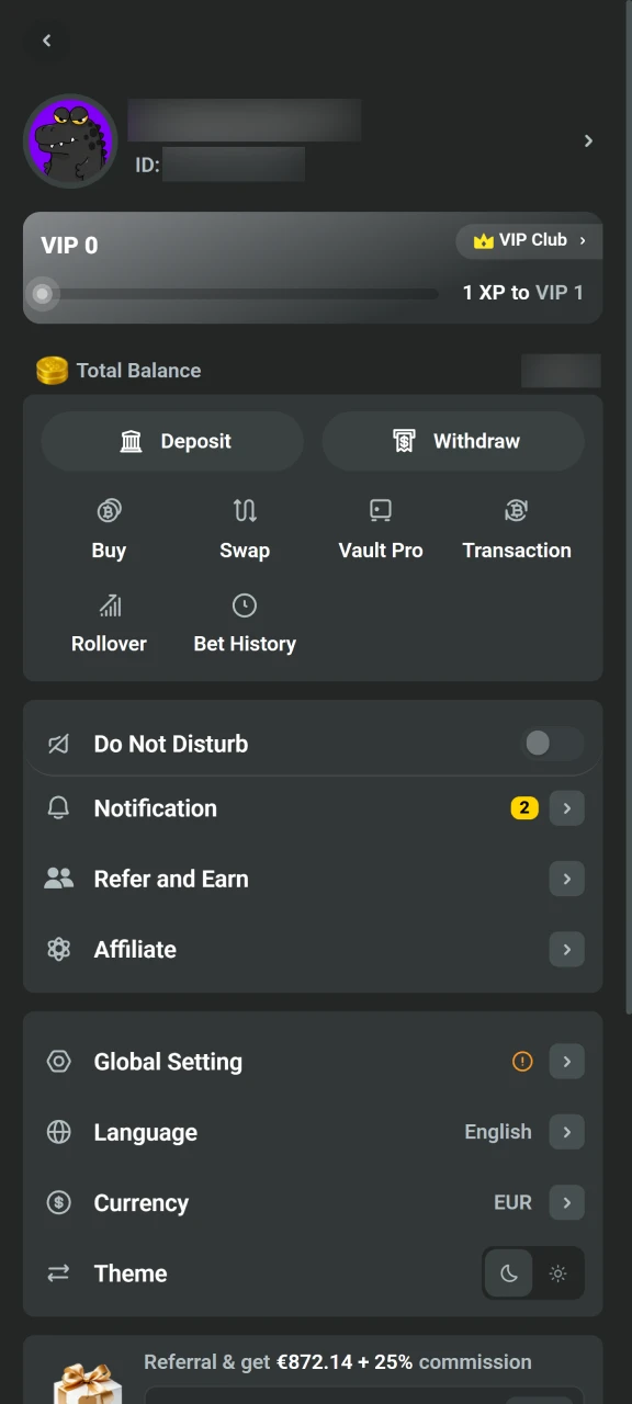 Log in to your JB Casino account to manage your wallet and winnings.