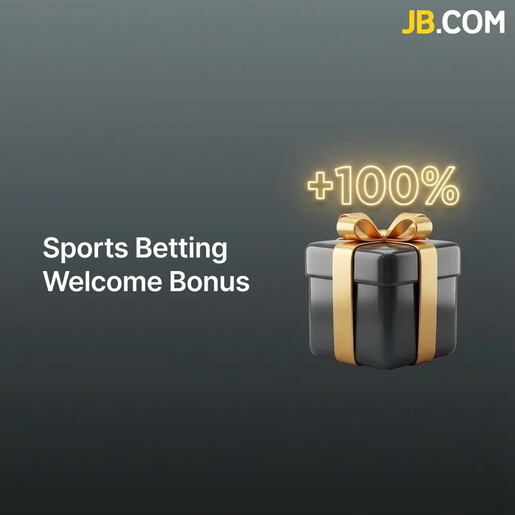 Claim the JB Casino sports betting welcome bonus to boost your initial bankroll for your favorite matches.