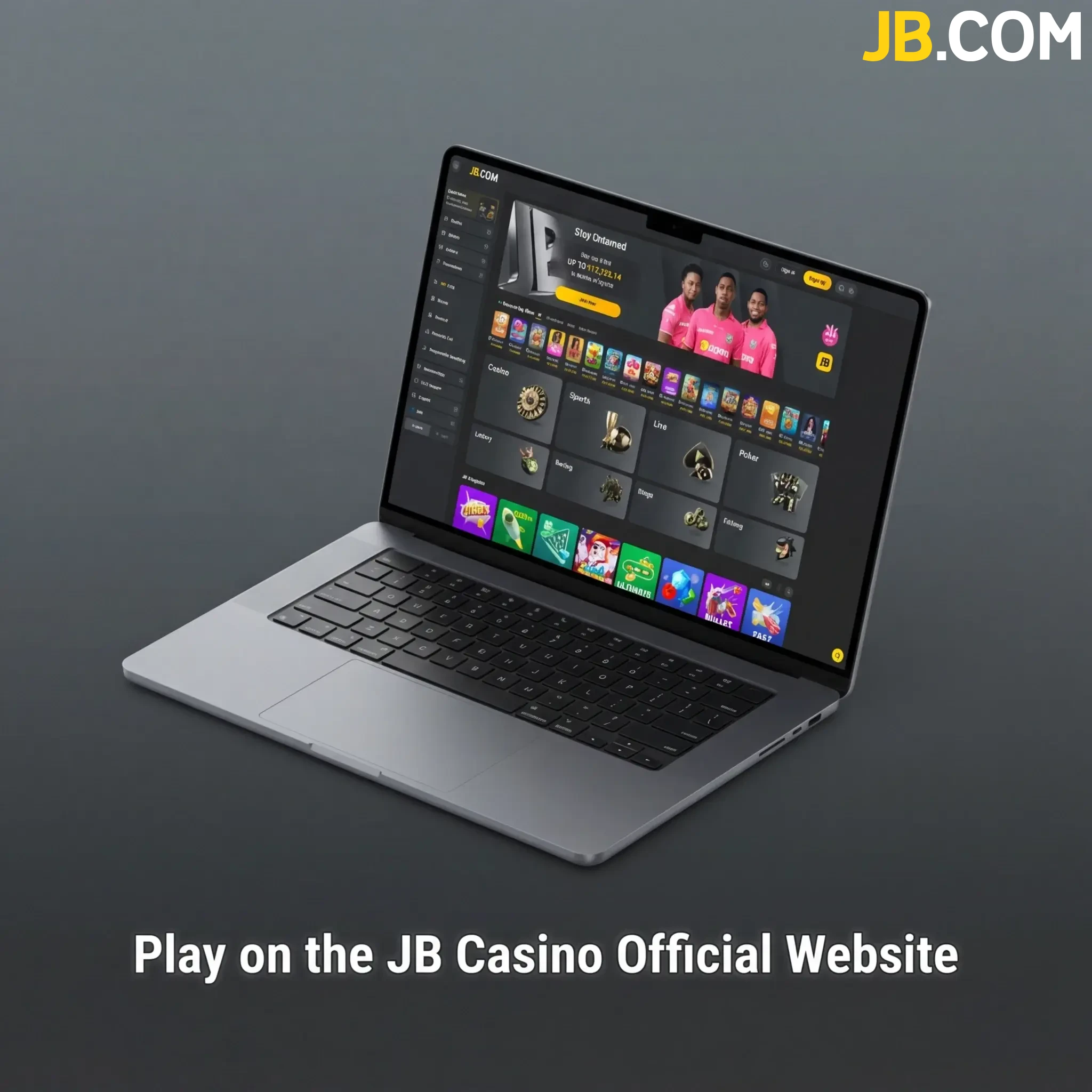 JB Casino official website interface accessible from any browser without downloading software on PC or multiple devices