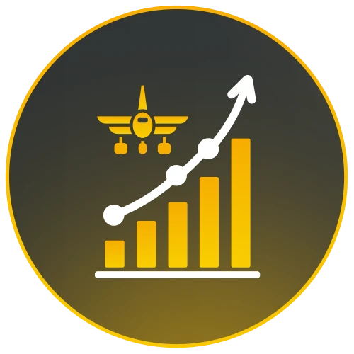 Valitse itsellesi sopiva panostaso ja hallitse riskejäsi joustavasti JB Casino -Aviator-pelissä.