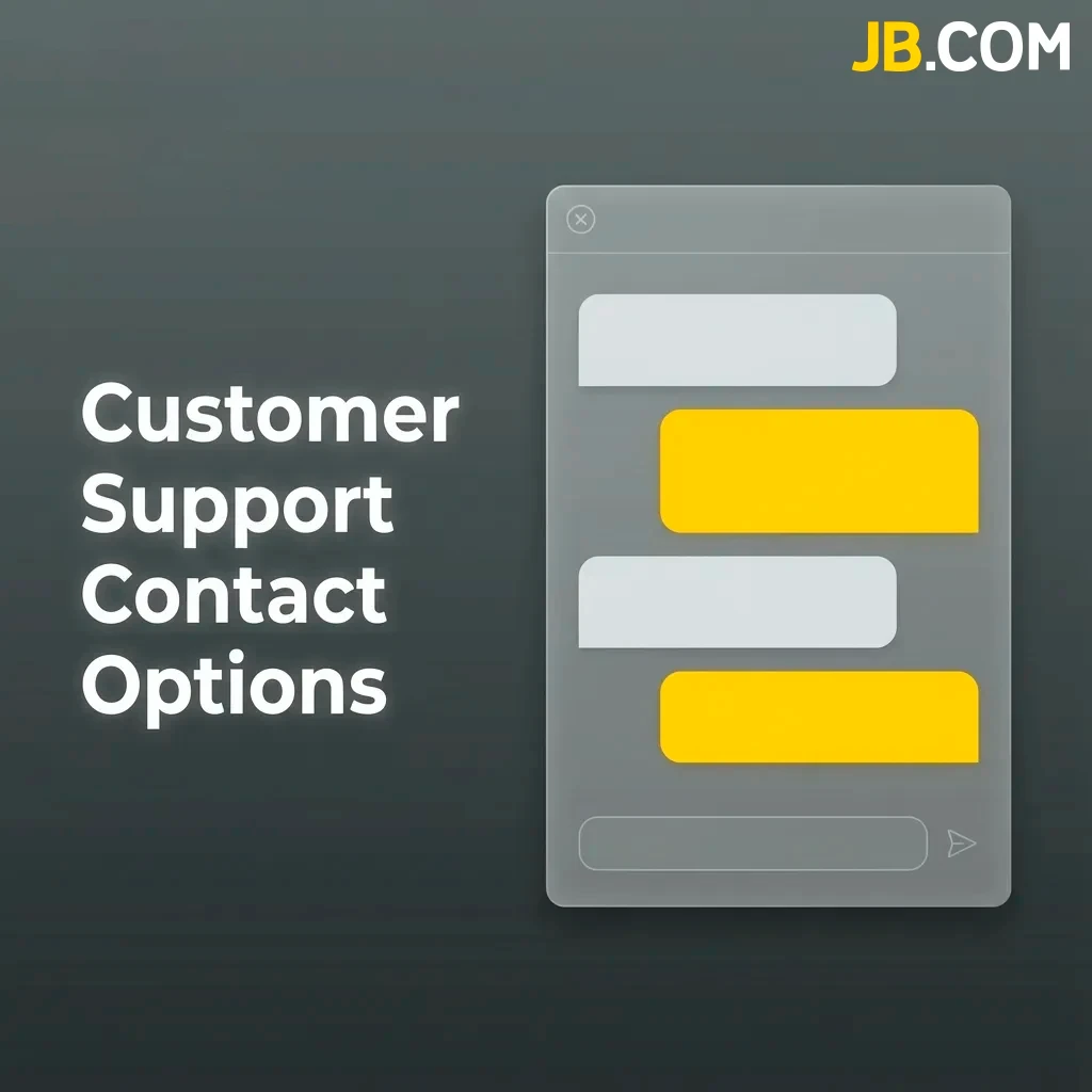 Reach out to the JB Casino team through various customer support contact options for immediate assistance.
