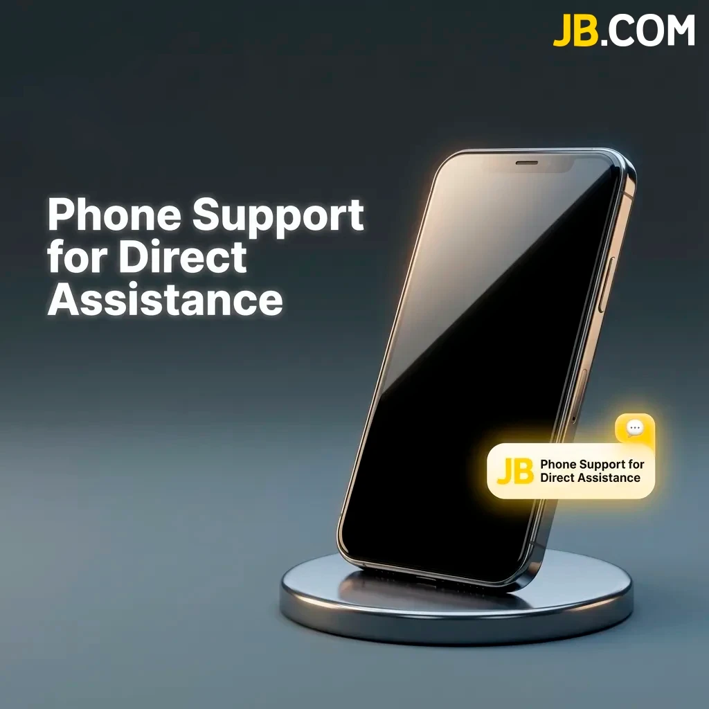 Call the JB Casino dedicated hotline for direct assistance and immediate verbal support.