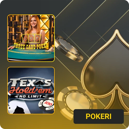 Testaa taitosi ja strategiasi muita pelaajia tai jakajaa vastaan JB Casino -live-pokeripöydissä.